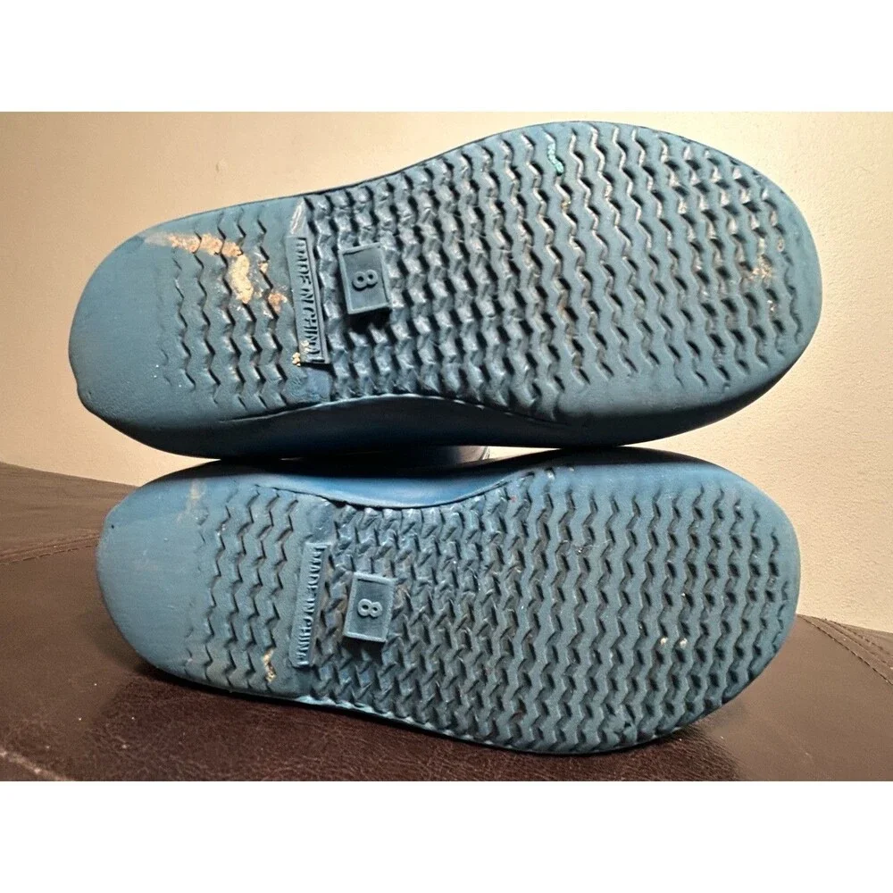 Hunter Kids Boys Girls First Classic Rain Boots Magnetic Blue US 9 - Picture 6 of 7